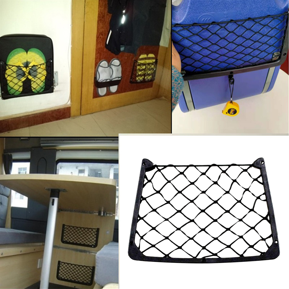 Magazine Holder Rack - Red de almacenamiento elástica para el
