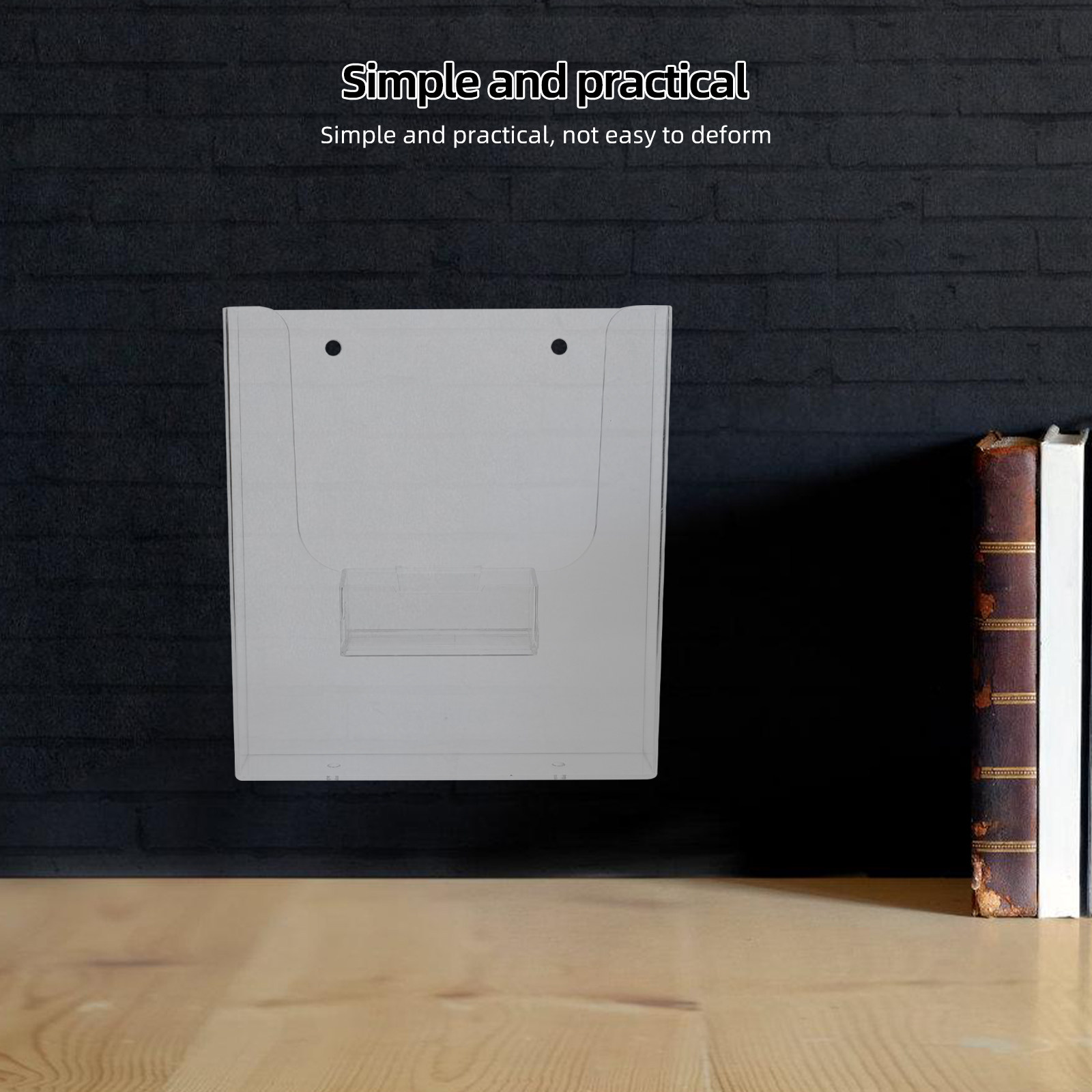 Magazine Holder Rack - Organizador de archivos acrílico A4 para