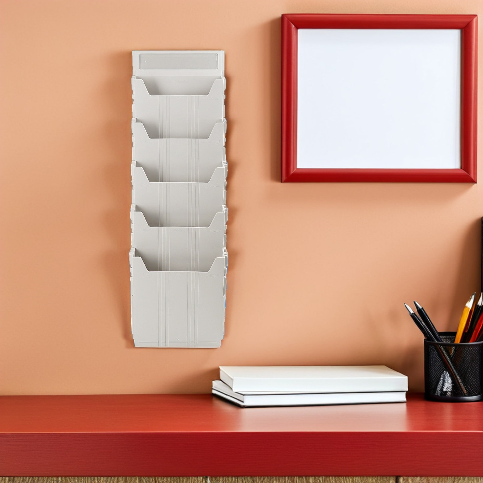Organizador de archivos de par - Magazine Holder Rack reseña y precio