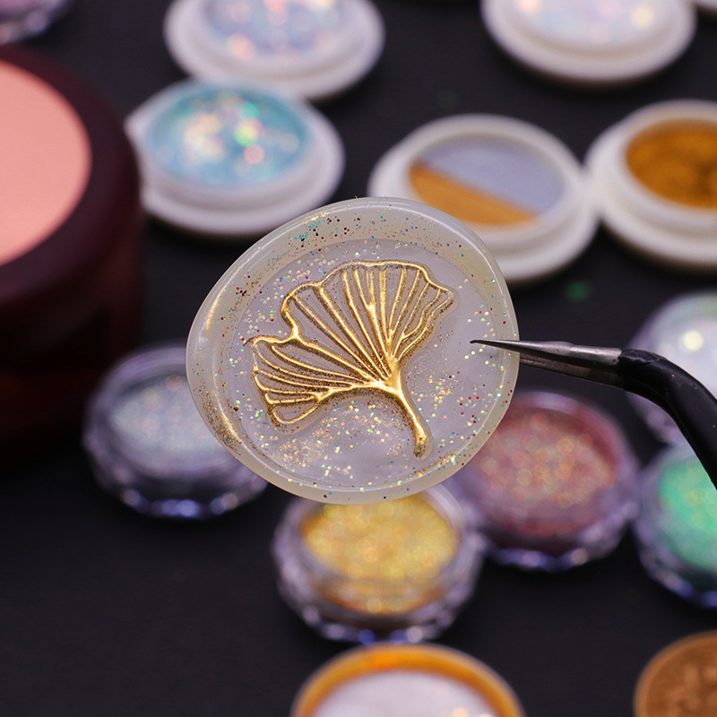 Sello de cera dorado en 18 col - Wax Seal Stamp Set reseña y precio