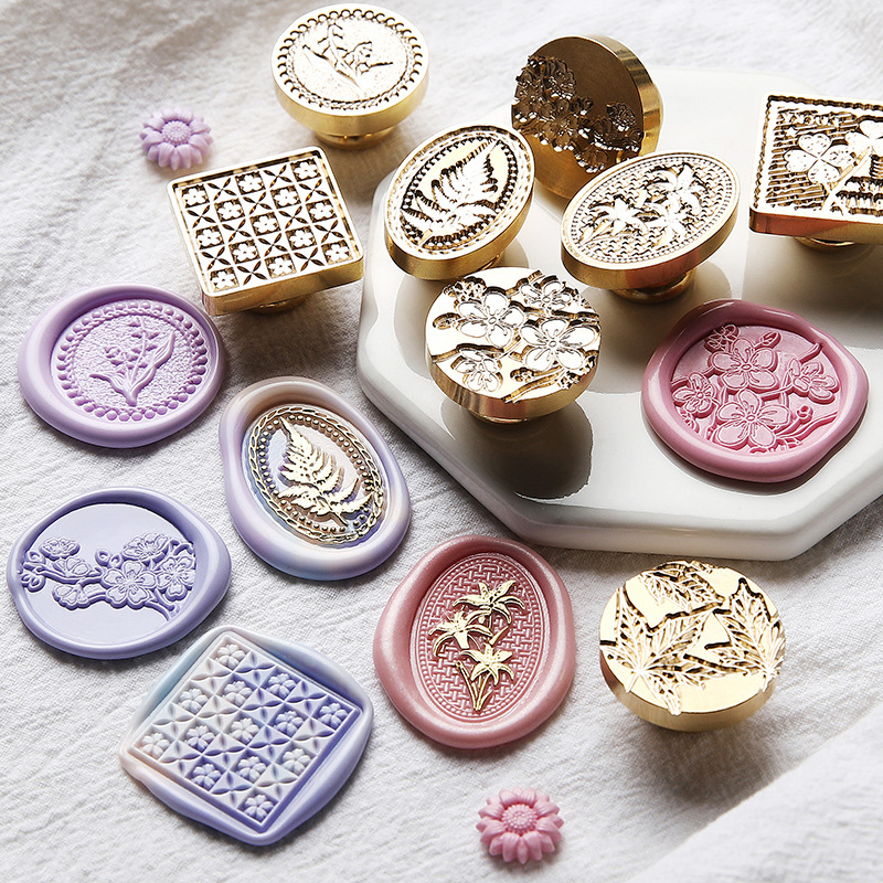 Sello de cera Retro, flores de - Wax Seal Stamp Set reseña y precio
