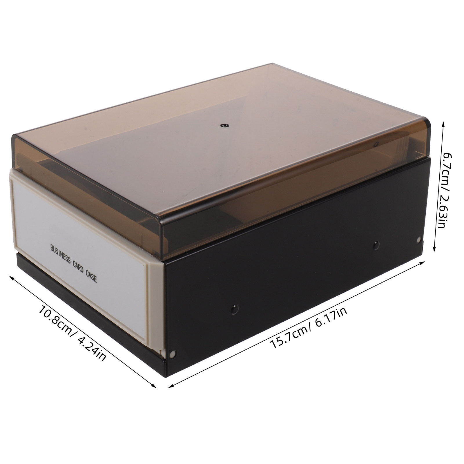 Caja organizadora de escritori - Card Index Box reseña y precio