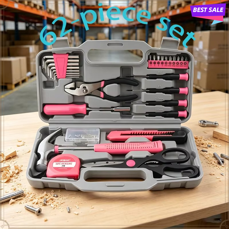 Kit de herramientas de 62 piez - Tape Dispenser Weighted reseña y precio