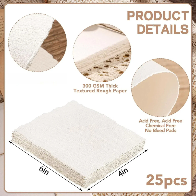 25 hojas de papel de acuarela, - Ink Blotter Paper reseña y precio